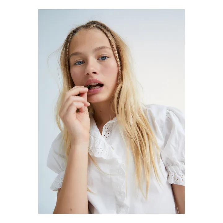 the new society Blouse Laguna | Blanc