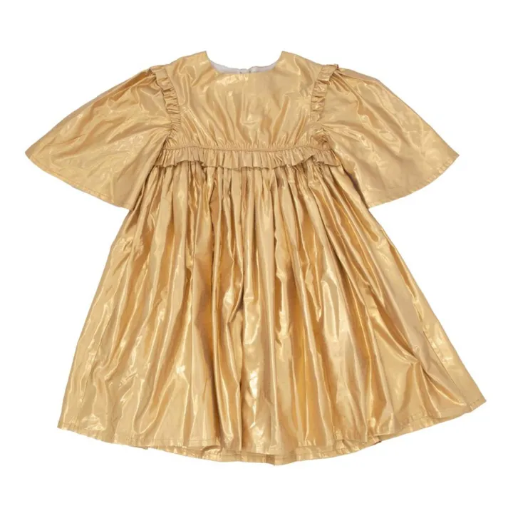 Meri Meri Déguisement robe d'ange en lamé et baguette | Doré