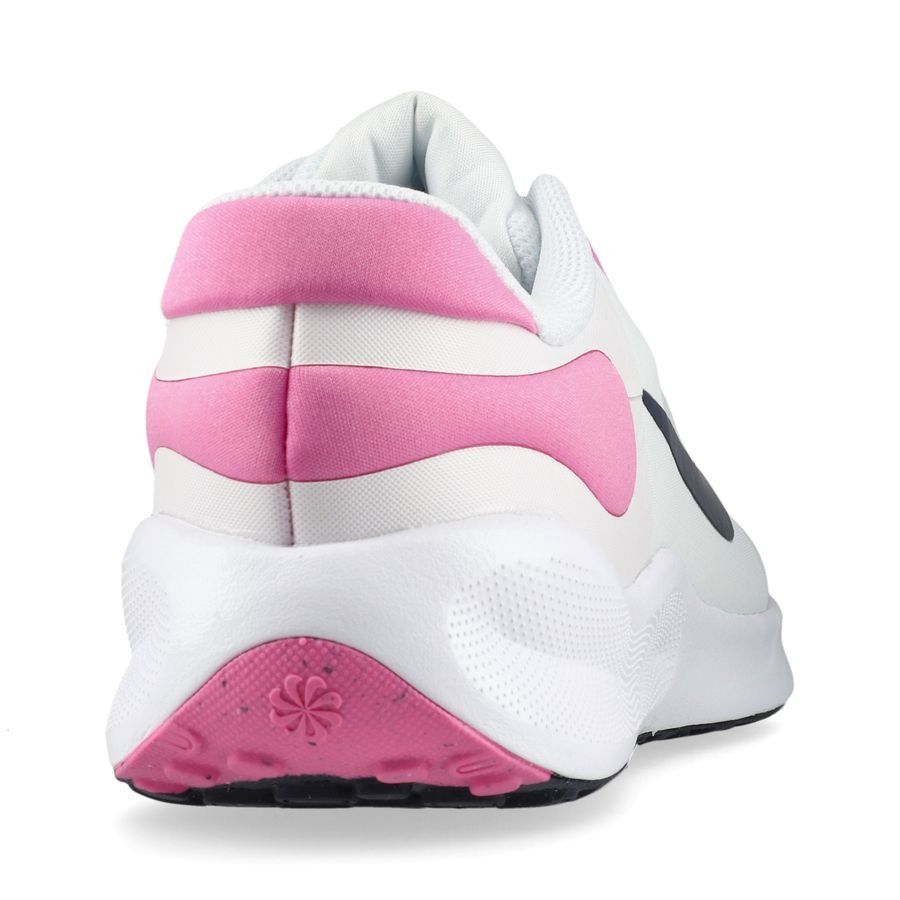 Nike Chaussures de Running Revolution 7 - Blanc/Bleu Marine/Rose Enfant