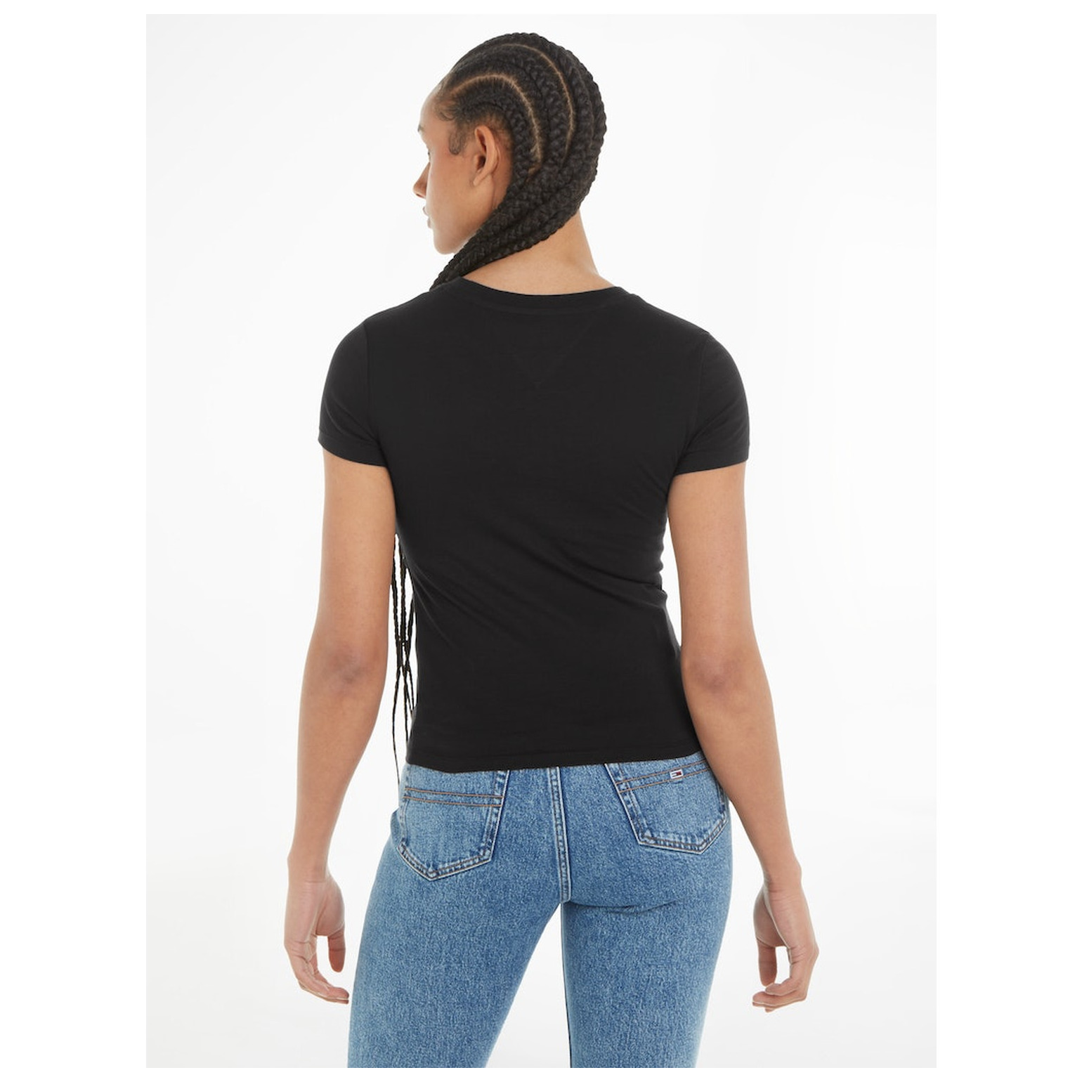 Tommy Jeans TJW SLIM LINEAR TEE SS EXT