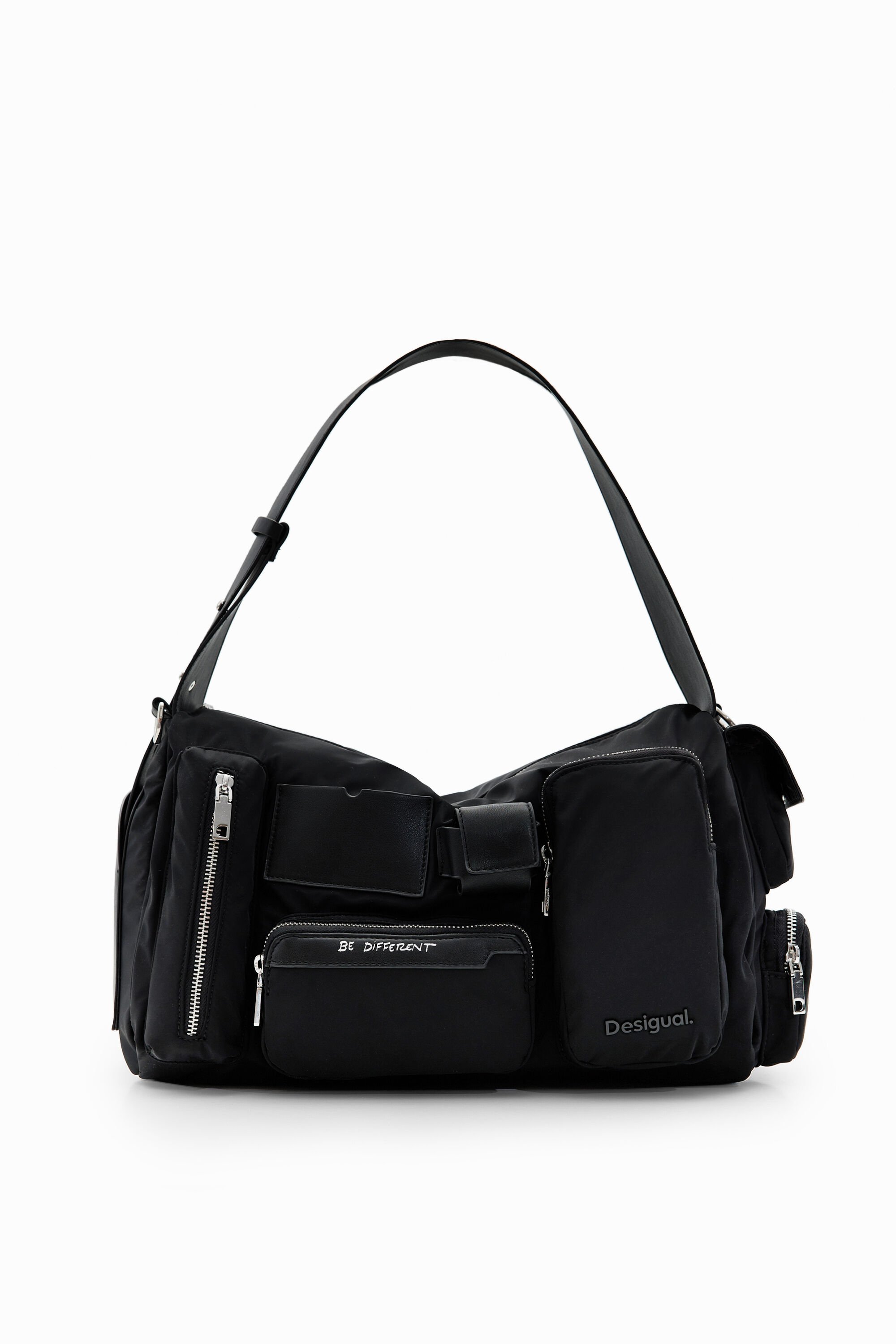Grand sac nylon poches