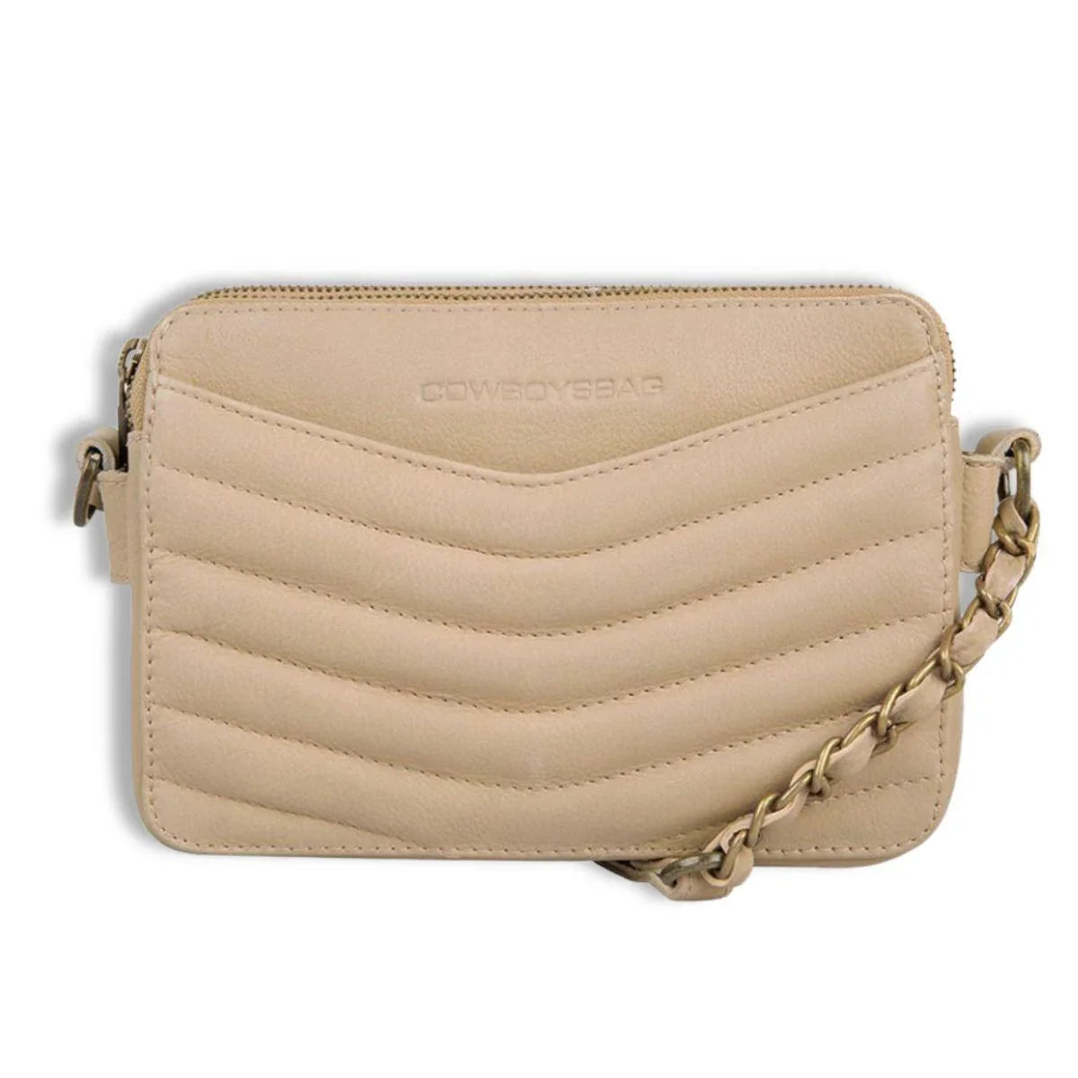 Cowboysbag | Britt Double leren crossbody