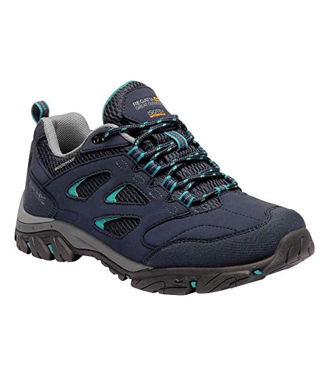Regatta - Chaussures de randonnée HOLCOMBE - Femme (Gris/fuchsia) - UTRG3704
