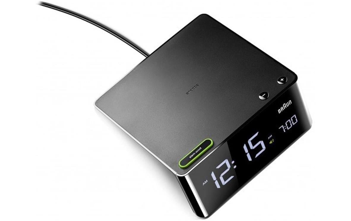 Digitalwecker BNC016BK SchwarzDigitaler Wecker mit VA-LCD-Display, Schlummerfunktion und einstellbarer Helligkeit