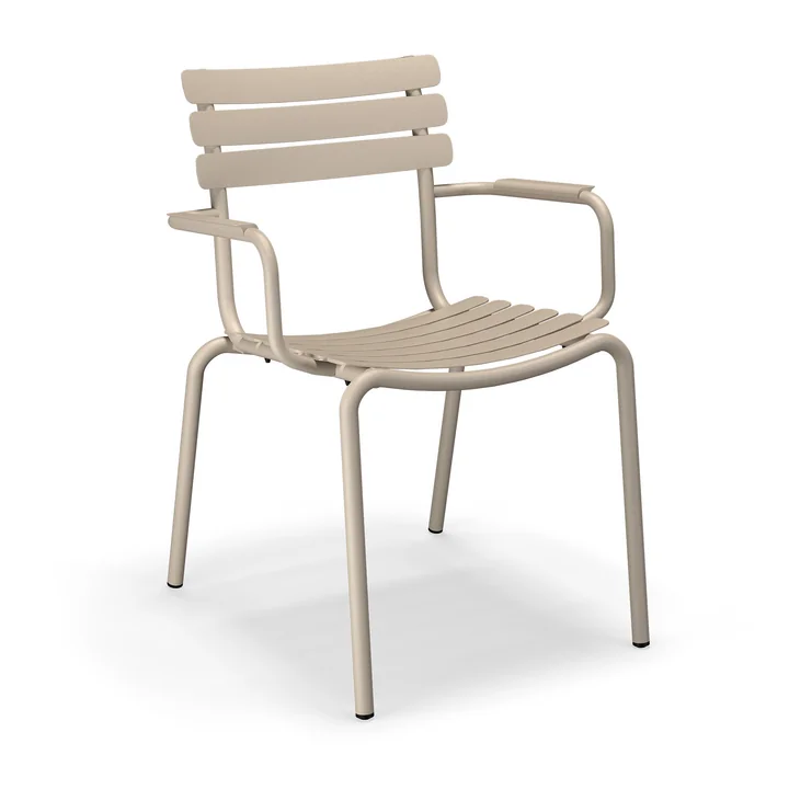 HOUE - ALUA Outdoor Dining Armlehnstuhl, beige