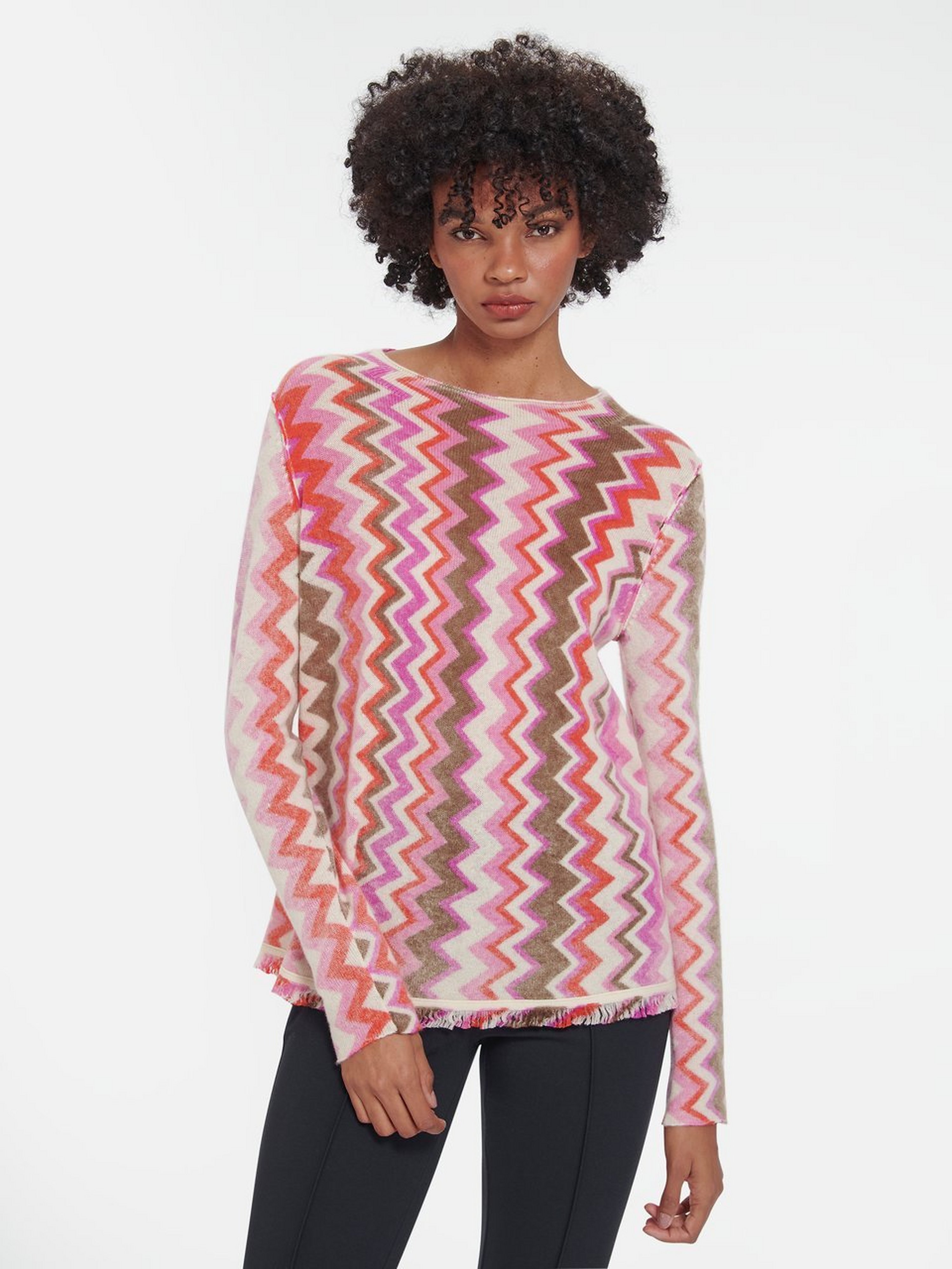Pullover mit Stehkragen