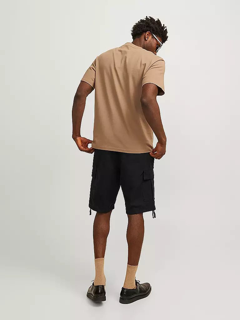 JACK & JONES Cargoshorts JPSTCOLE BARKLEY schwarz