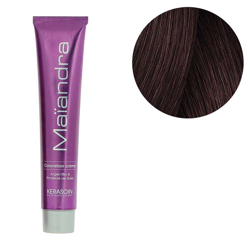 Coloration permanente Maïandra 6.77 blond foncé marron intense