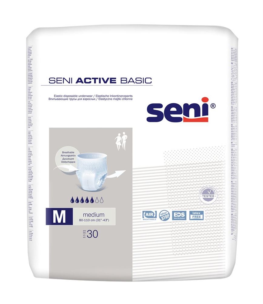 Seni Active Basic<br>30 Stück, Beutel, M