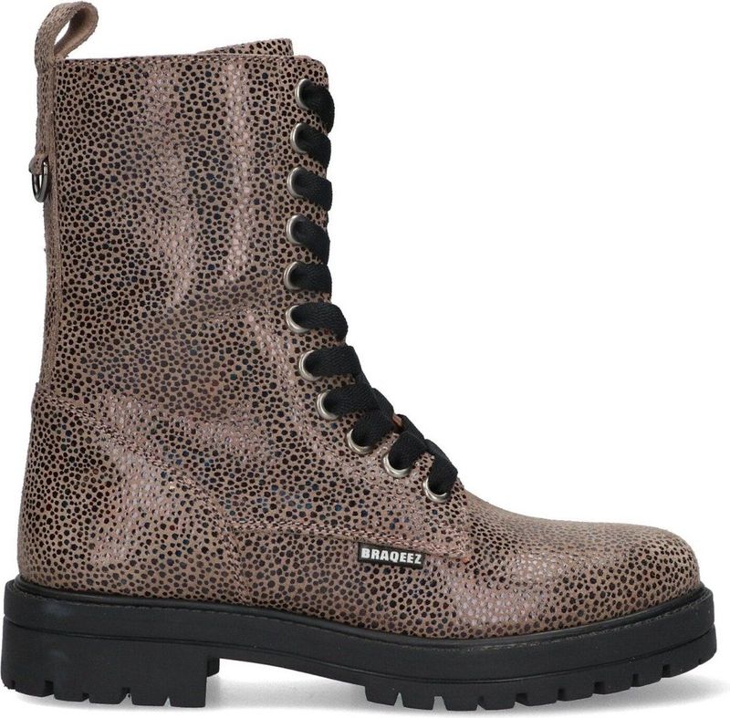 Braqeez - 424558 - Laarzen - Taupe