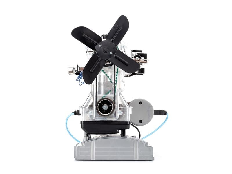 Franzis Bausatz Hybridmotor 1:3, Deutsch/Englisch Bauen Sie den Hybridmotor und lernen Sie, was beide Antriebstechniken unterscheidet