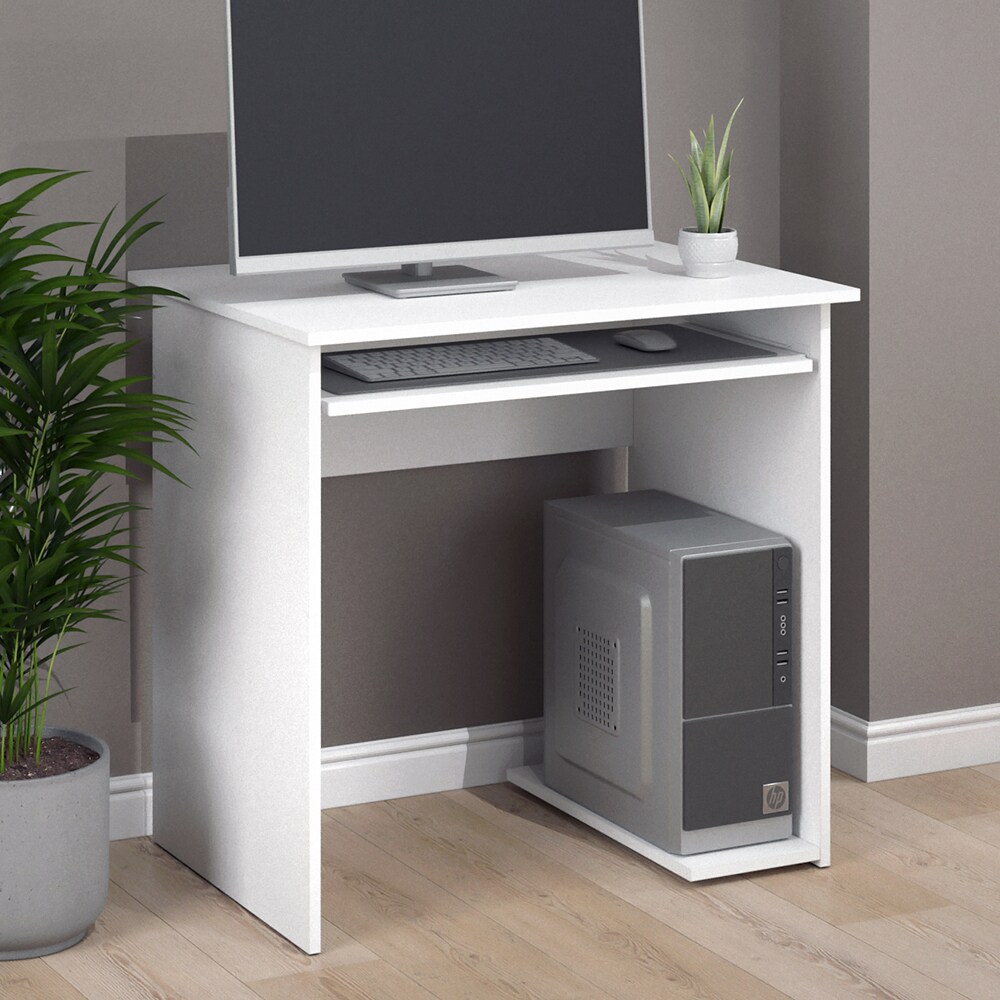 Vicco Schreibtisch Bürotisch Arbeitstisch Nick weiß Computertisch Laptoptisch
