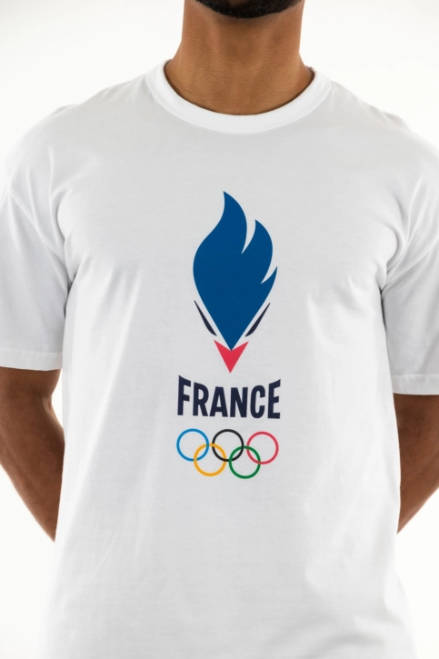 Tee shirt le coq sportif efro 24 optical white