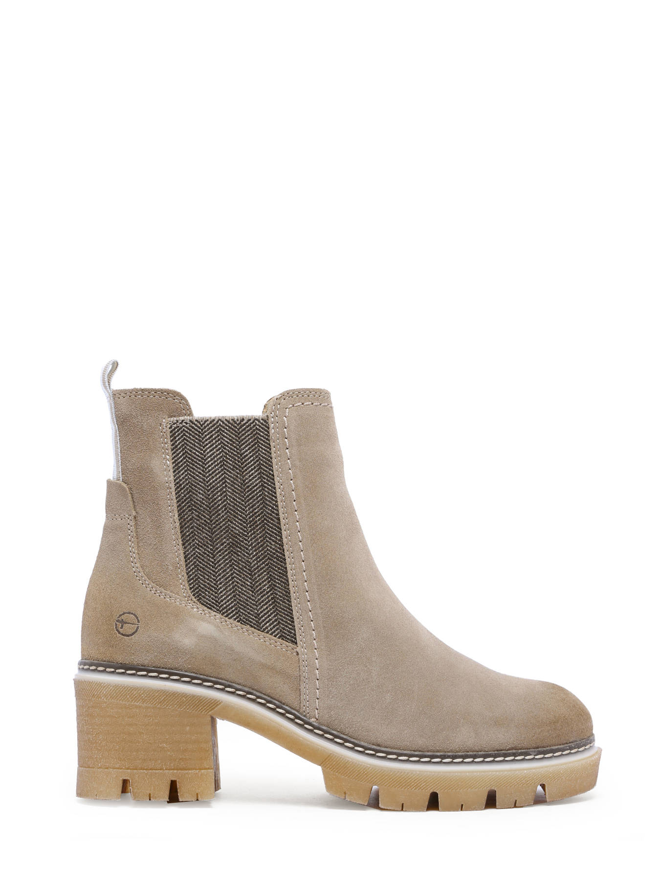 Chelsea boots  talon en cuir TAMARIS