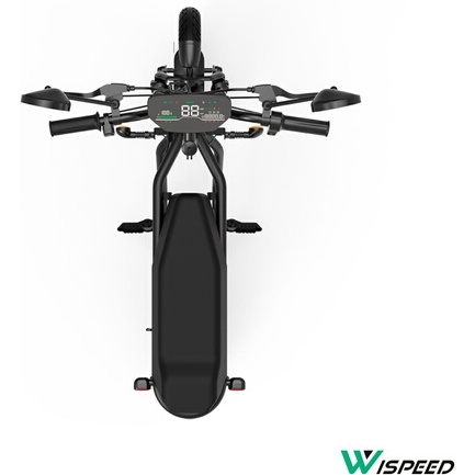Draisienne électrique Wispeed WIMOB SCOOT NOIR – CYCLOMOBILE HOMOLOGUE ROUTE