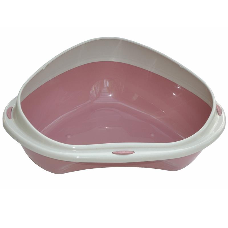 Georplast Eck Katzentoilette Shuttle Corner rosa