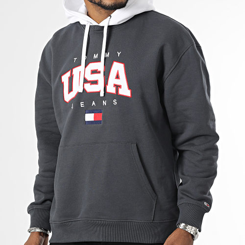 Sweat Capuche Relax Modern Sport 6359 Gris Anthracite