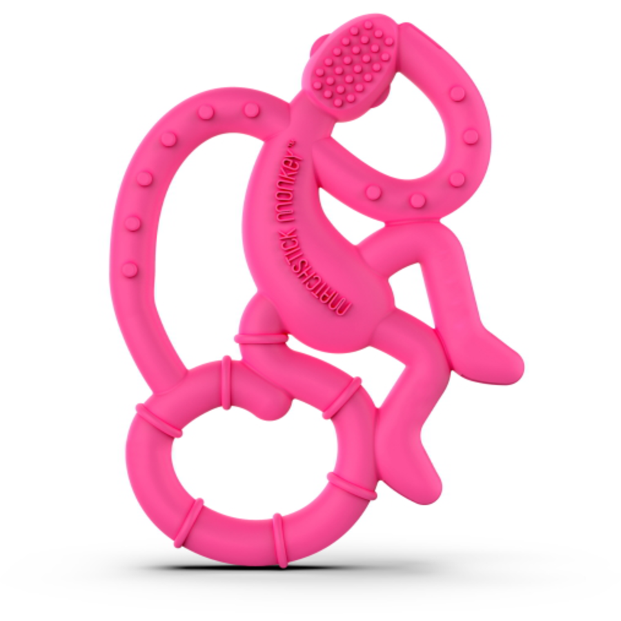 MATCHSTICK MONKEY™ Beißring Affe mini, rosa