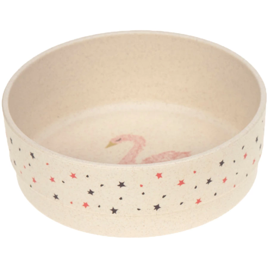 Lässig Kindergeschirr mit Lätzchen Little Water 5er Set beige