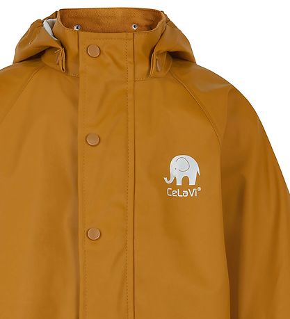 CeLaVi Regenanzug - PU - Brown