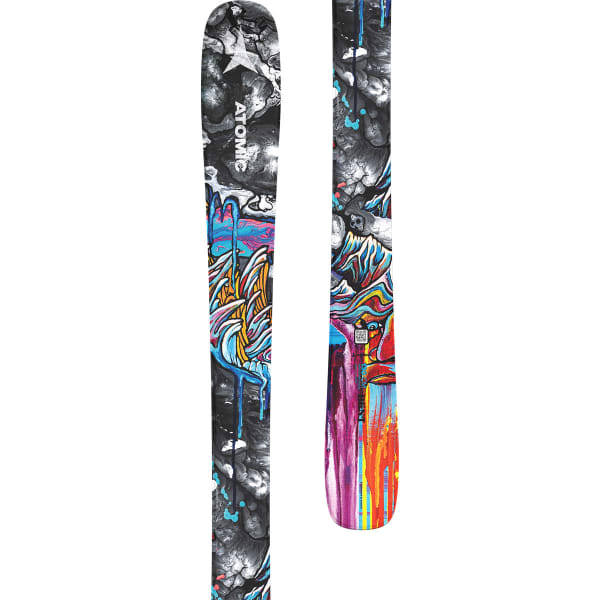 Ski ATOMIC BENT JR 110-130 BLACK/MULTICOLOR