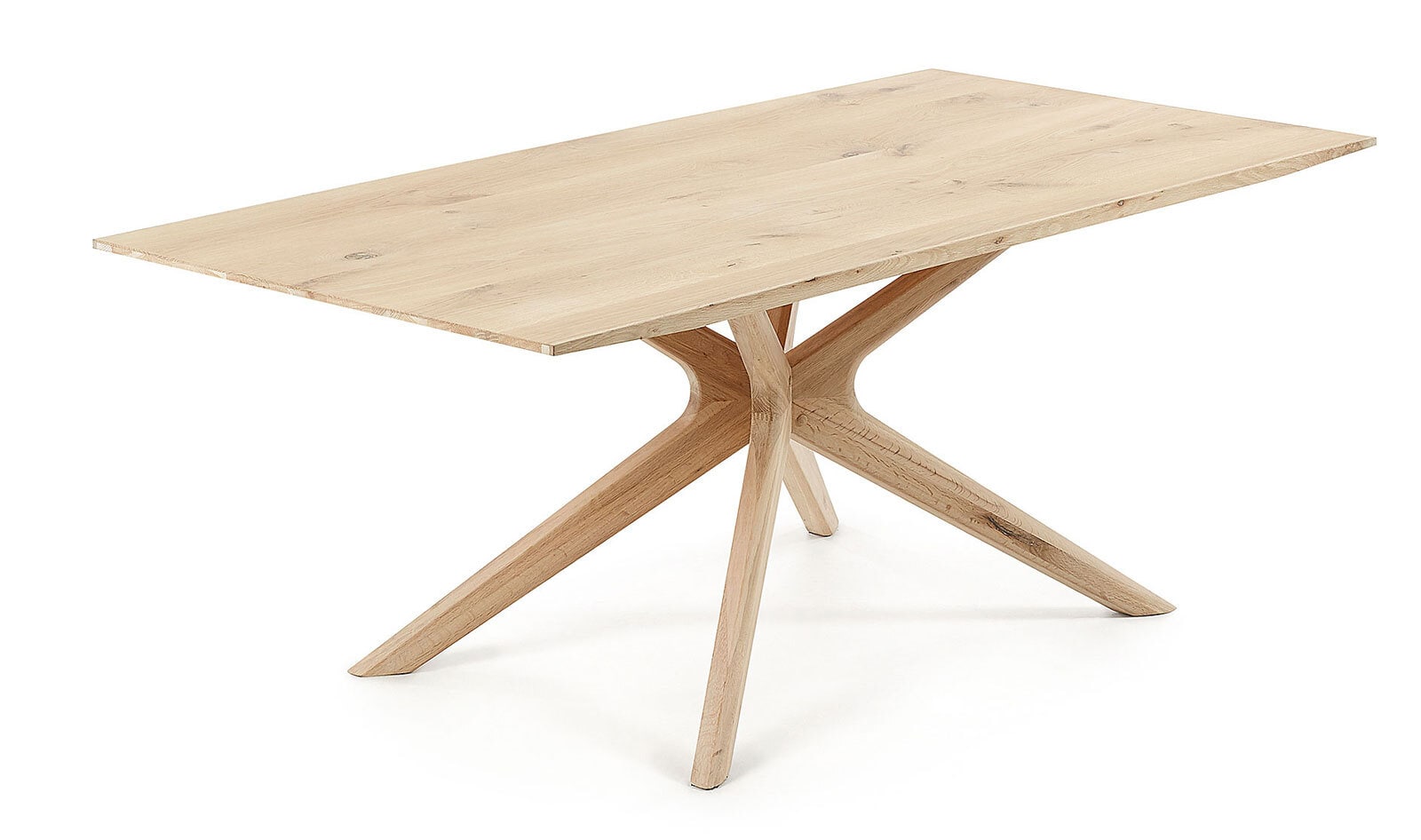 Kave Home Esstisch NORMANDE 200 x 100 cm Eiche
