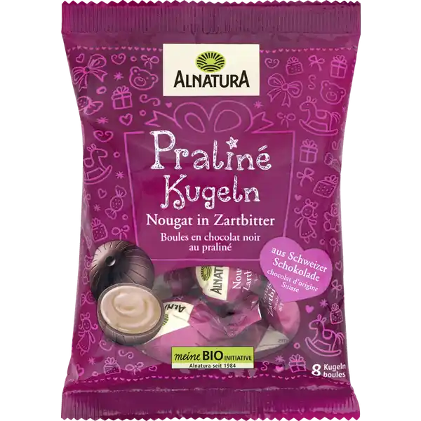 Bio Praliné Kugeln Nougat