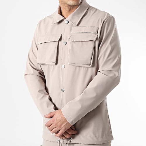 Ensemble Veste Et Jogger Pant LL608 Beige