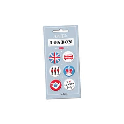 Alice Tait London Button Badge Set