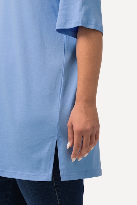 T-Shirt, Rundhalsausschnitt, Relaxed, Halbarm