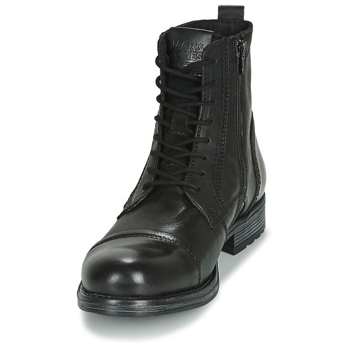 Jack & Jones - JFW RUSSEL LEATHER - Noir