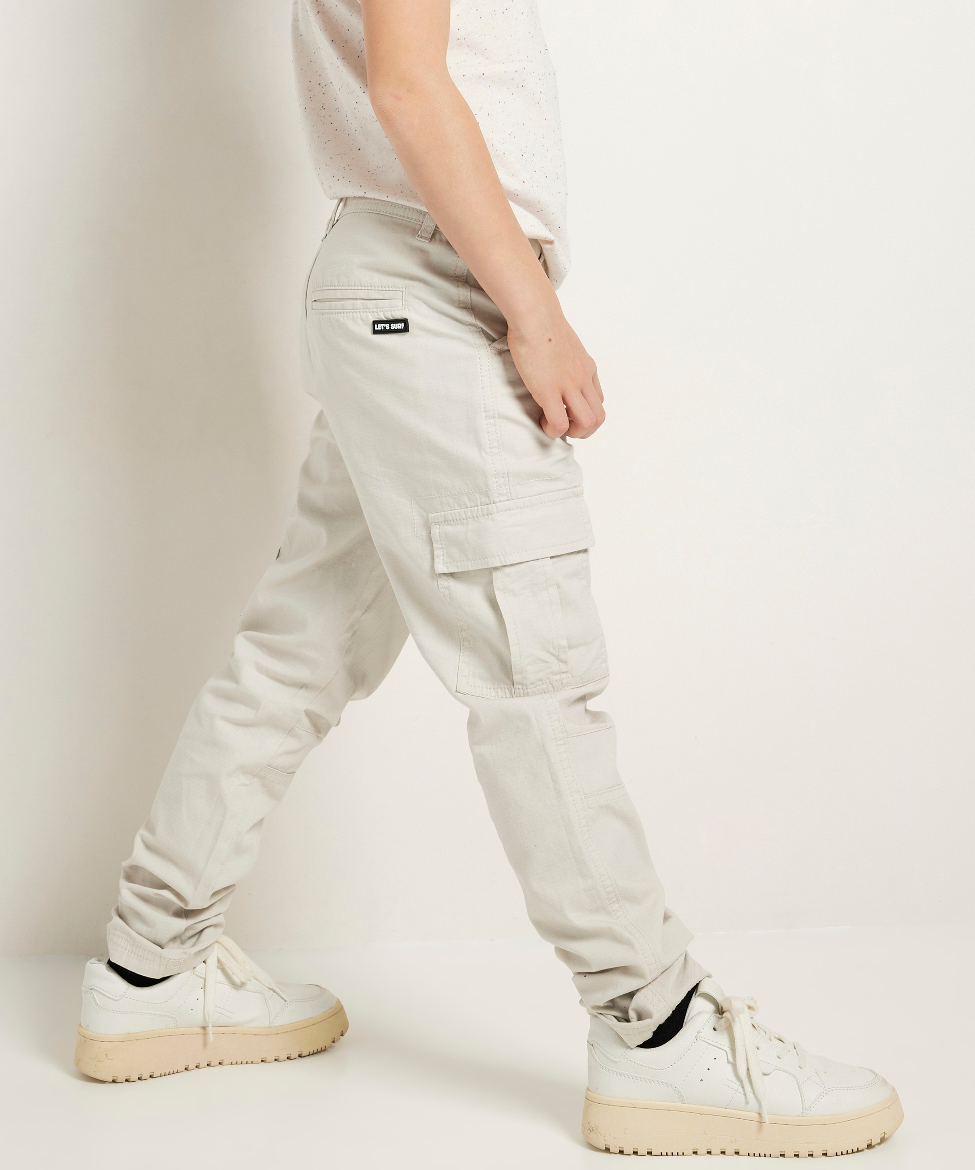 loose fit cargo broek uni