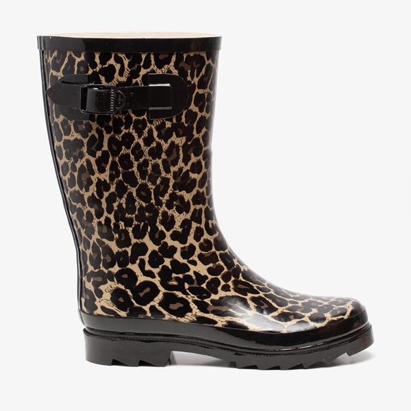 Mountain Peak dames regenlaarzen met luipaardprint