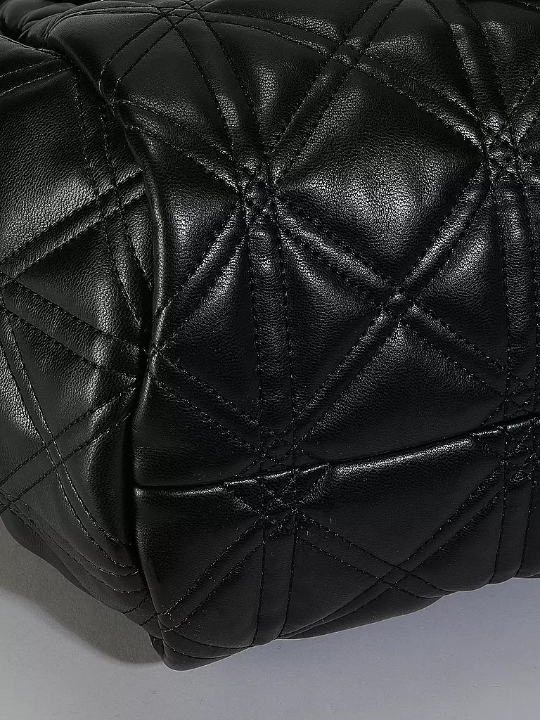 EMPORIO ARMANI Ledertasche - Shopper SHOPPING M schwarz