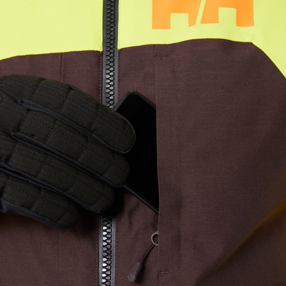 Helly Hansen Straightline Lifaloft 2.0 Skijacke Herren bourbon