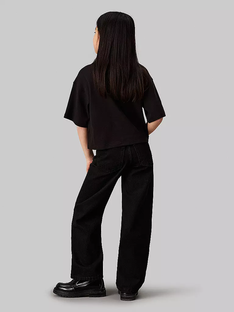 CALVIN KLEIN JEANS Mädchen T-Shirt  schwarz
