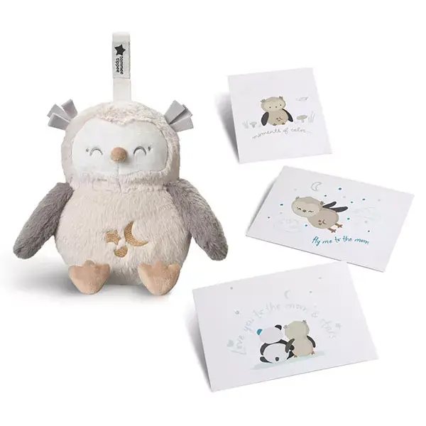 Pelúcia recarregável para auxiliar no sono Tommee Tippee - Ollie, a Coruja