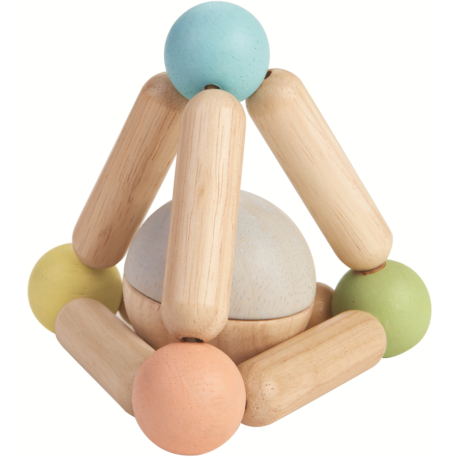 PlanToys Babyspielzeug Pyramide, pastell