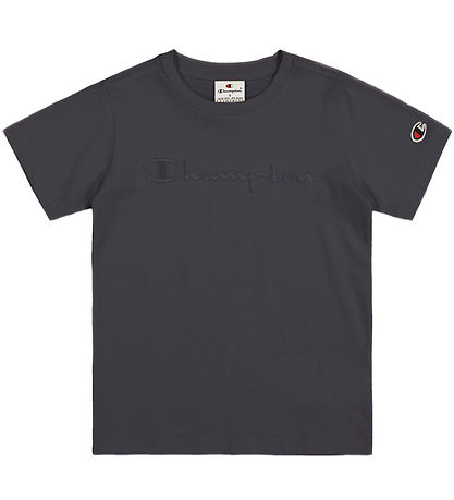 Champion T-Shirt - Grau m. Logo