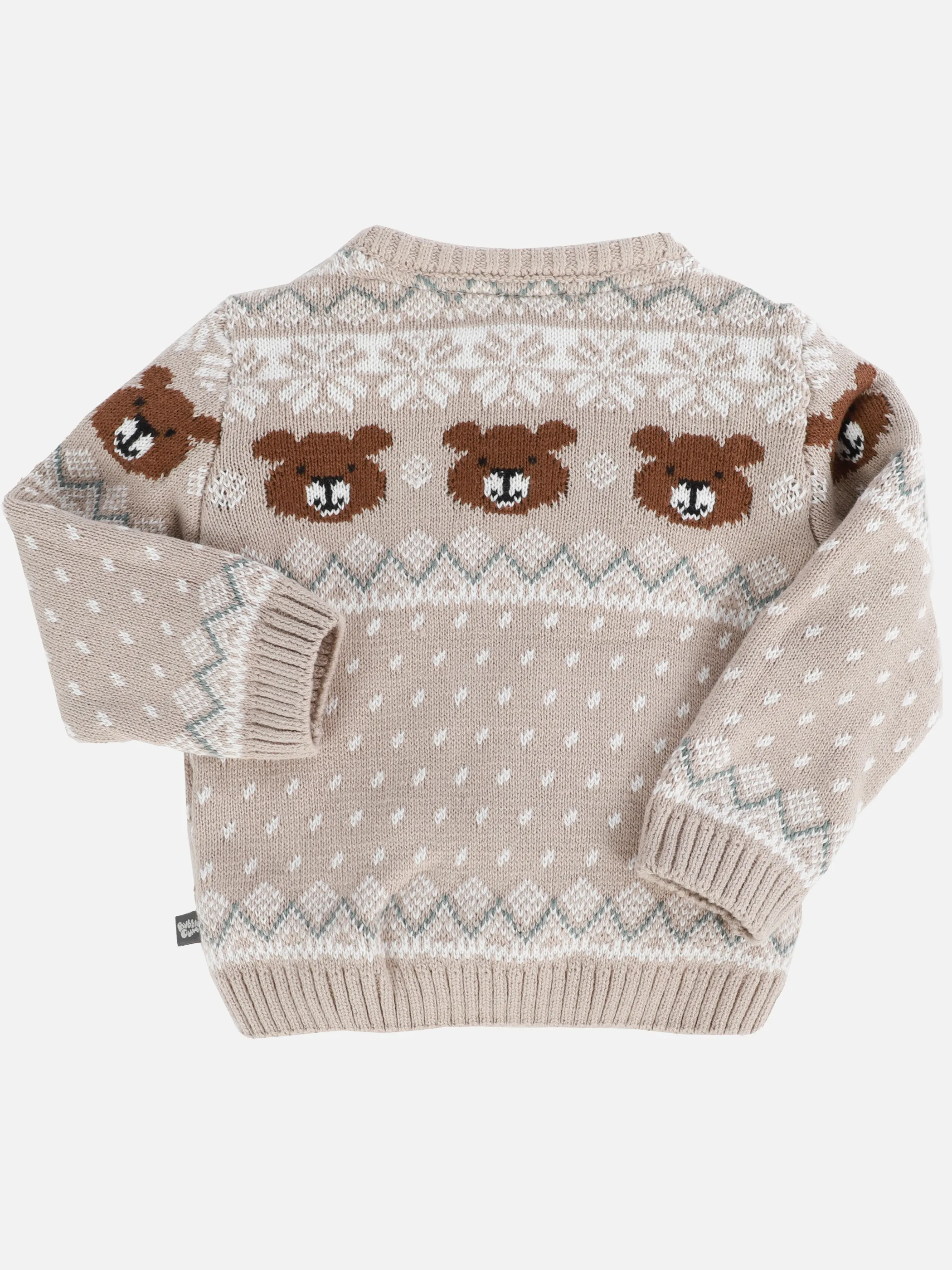 Baby Jungen Pullover mit Bärchenmotiv