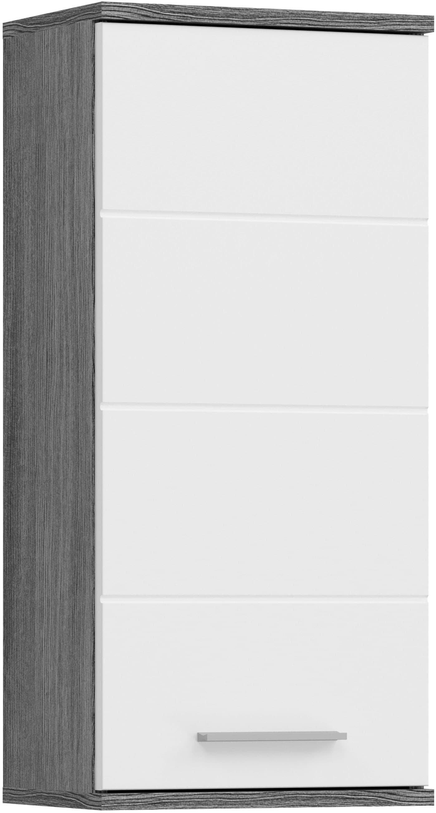 welltime Hängeschrank »LUCCA, TOPSELLER!, Breite 35cm, 1 Tür (TA wechselbar), 2 Einlegeböden« Badmöbel, Badschrank, Schrank, Wandschrank, Bad, Badezimmer