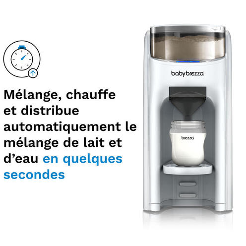 Préparateur de biberons automatique Formula Pro Advanced Blanc - BABY BREZZA