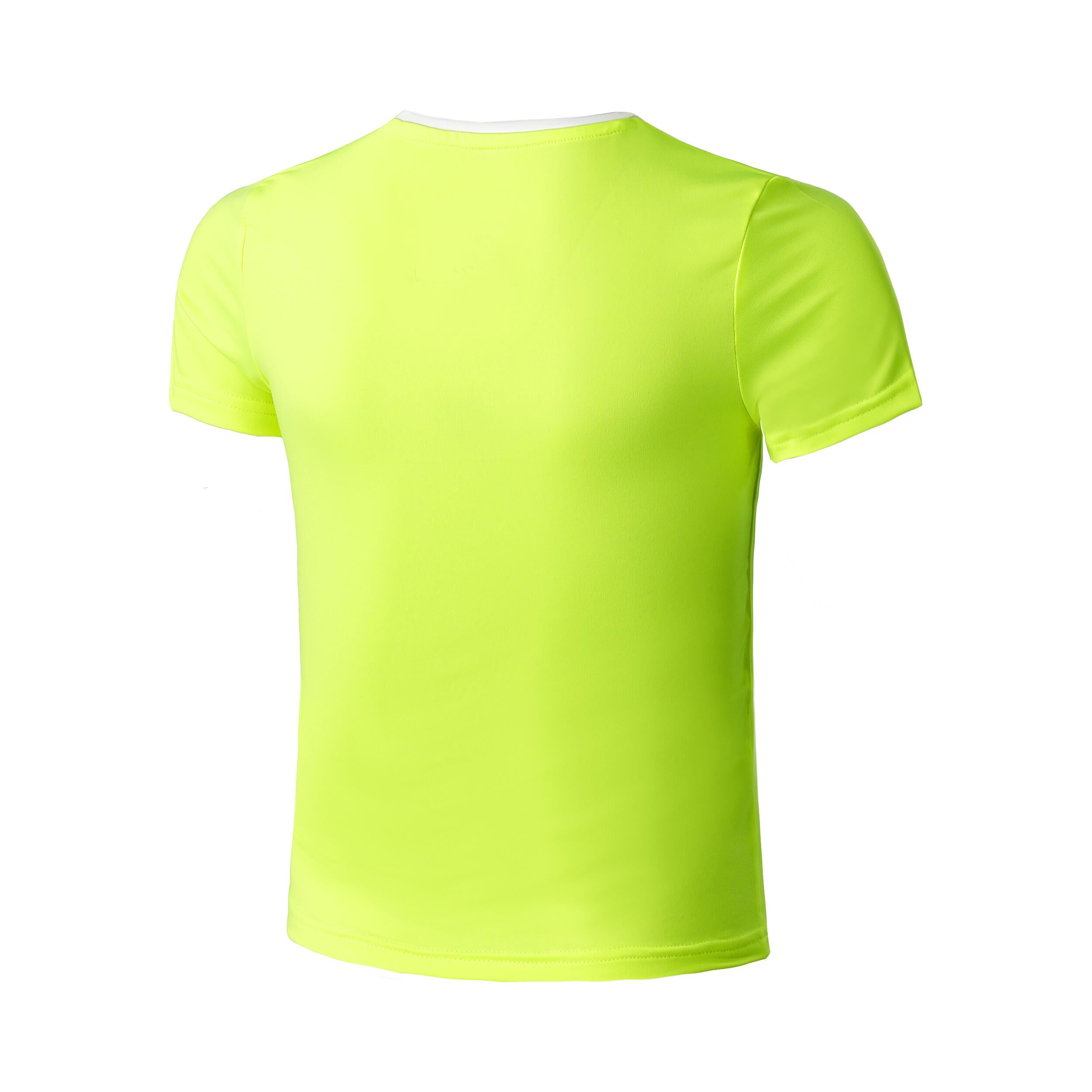 Racket Roots Teamline T-shirt Filles - Jaune