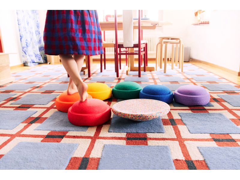 Stapelstein Beschäftigungsspielzeug Rainbow Set Classi Dynamisches Spiel für Kinder