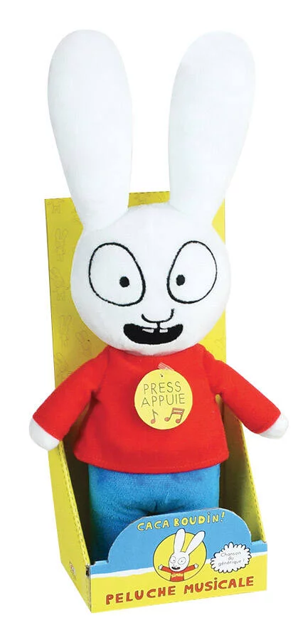 ANE TROTRO - PELUCHE MUSICALE SIMON 30 CM
