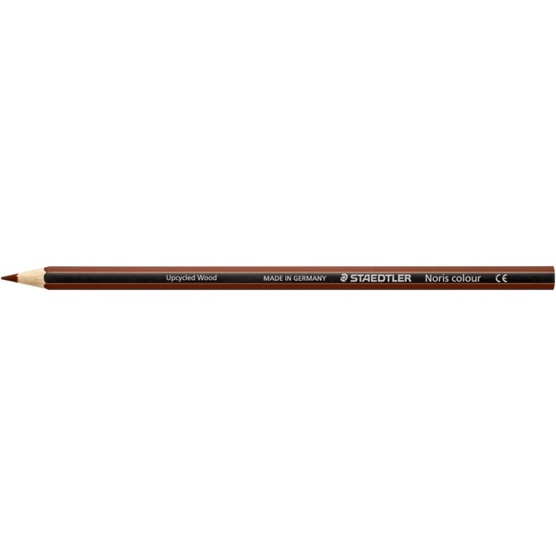 Crayons staedtler noris colour 185 coloris brun       pochette de 12