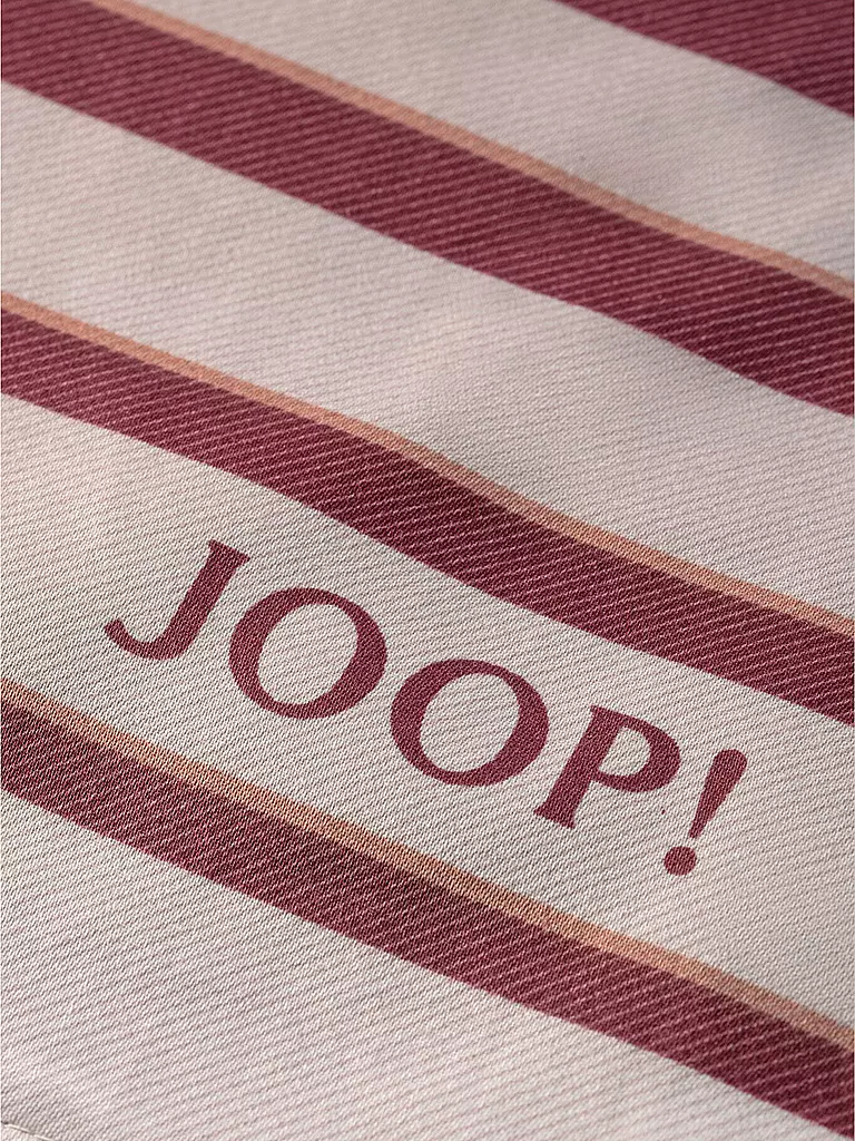JOOP Satin Bettwäsche SHUTTER 2x70x90cm/200x200cm Rouge dunkelrot