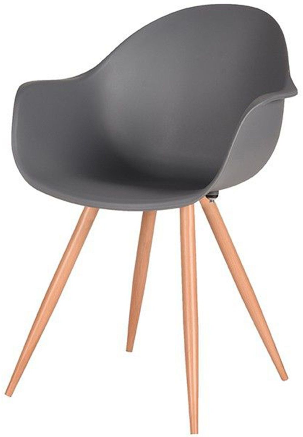 Eetkamerstoel Antraciet FF-45.008 Parma B58 x D54 x H85 cm