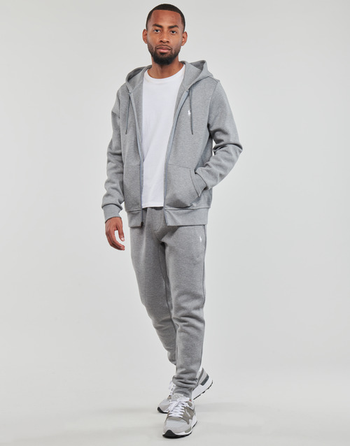 Polo Ralph Lauren - BAS DE JOGGING AJUSTE EN DOUBLE KNIT TECH Gris / China / Steel / Heather