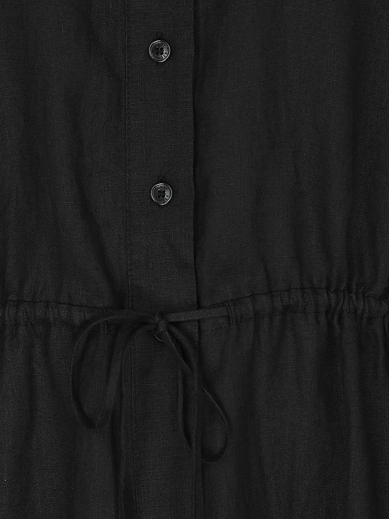 TOMMY HILFIGER Hemdblusenkleid schwarz